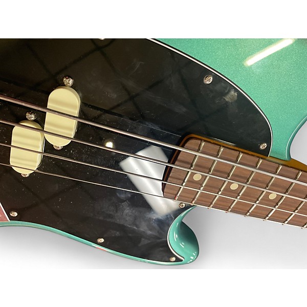 Used Fender AMERICAN PROFESSIONAL MUSTANG BASS Sherwood Green Metallic Electric Bass Guitar
