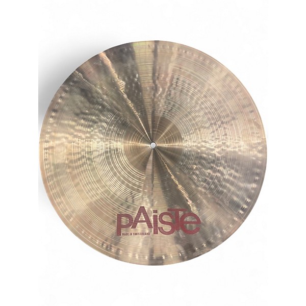 Used Paiste 20in 2002 Crash Cymbal