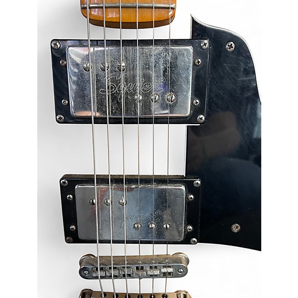 Used Squier Classic Vibe Starcaster Natural Hollow Body Electric Guitar