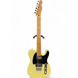 Used 2024 Fender Player Telecaster HH Yellow Solid Body Electric Guitar