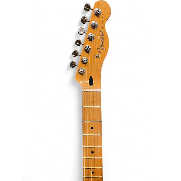 Used 2024 Fender Player Telecaster HH Yellow Solid Body Electric Guitar
