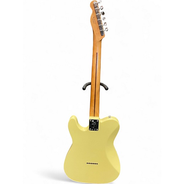 Used 2024 Fender Player Telecaster HH Yellow Solid Body Electric Guitar