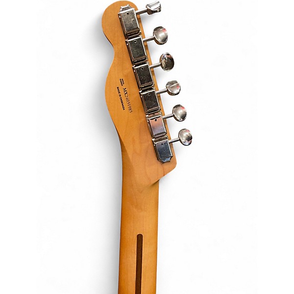 Used 2024 Fender Player Telecaster HH Yellow Solid Body Electric Guitar