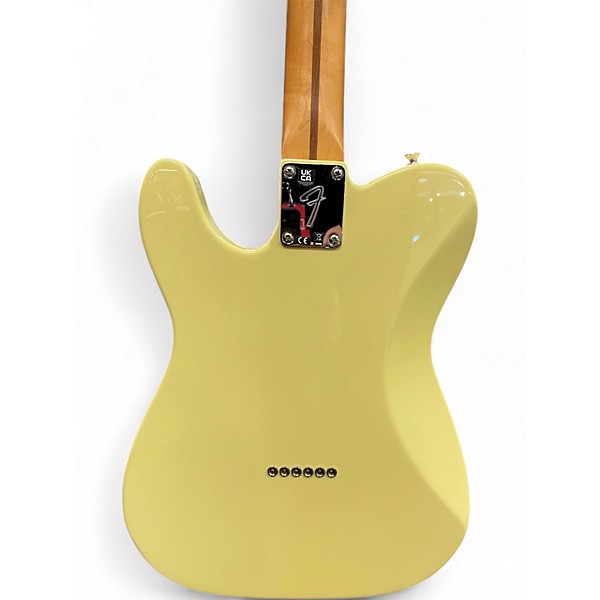 Used 2024 Fender Player Telecaster HH Yellow Solid Body Electric Guitar
