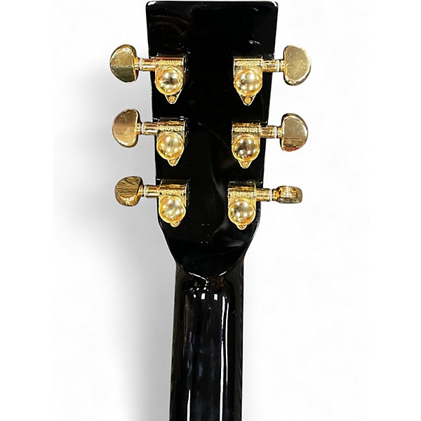 Used Zager ZD80CE LH Black Acoustic Electric Guitar