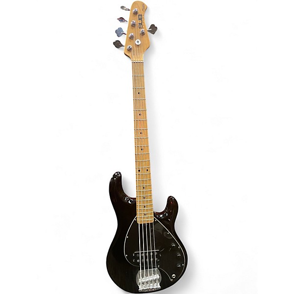 Used Sterling by Music Man Sub 5 Black Electric Bass Guitar