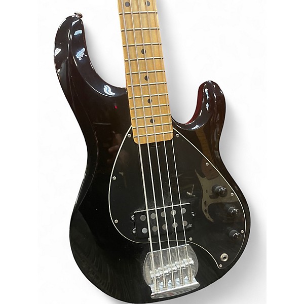 Used Sterling by Music Man Sub 5 Black Electric Bass Guitar