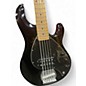 Used Sterling by Music Man Sub 5 Black Electric Bass Guitar