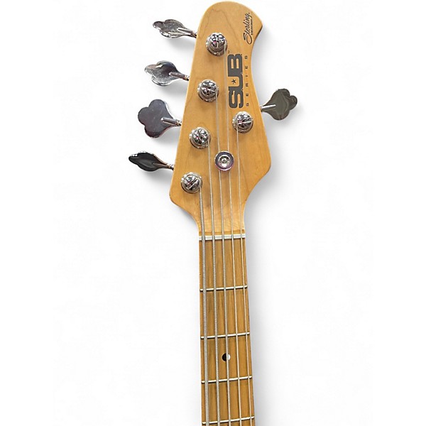 Used Sterling by Music Man Sub 5 Black Electric Bass Guitar