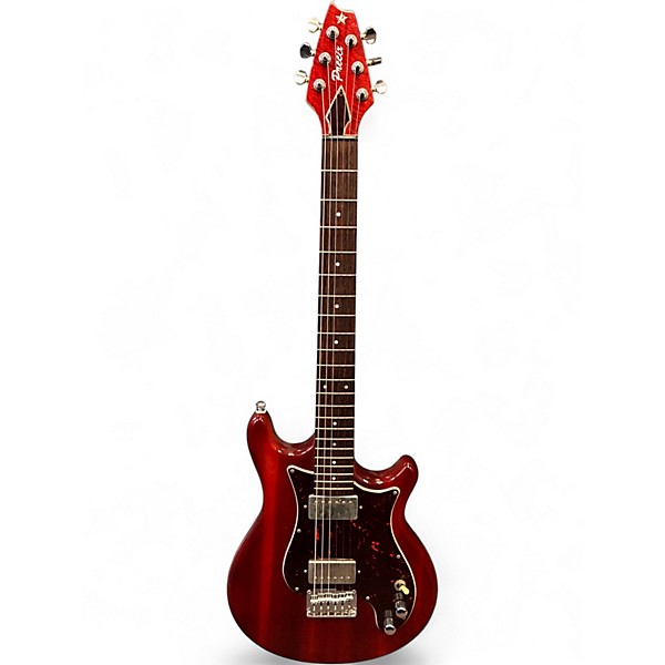 Used Campbell American Guitars Precix Red Solid Body Electric Guitar