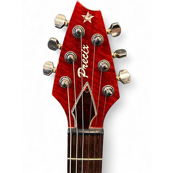 Used Campbell American Guitars Precix Red Solid Body Electric Guitar