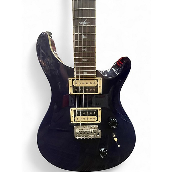 Used PRS SE CUSTOM 24 Blue Solid Body Electric Guitar