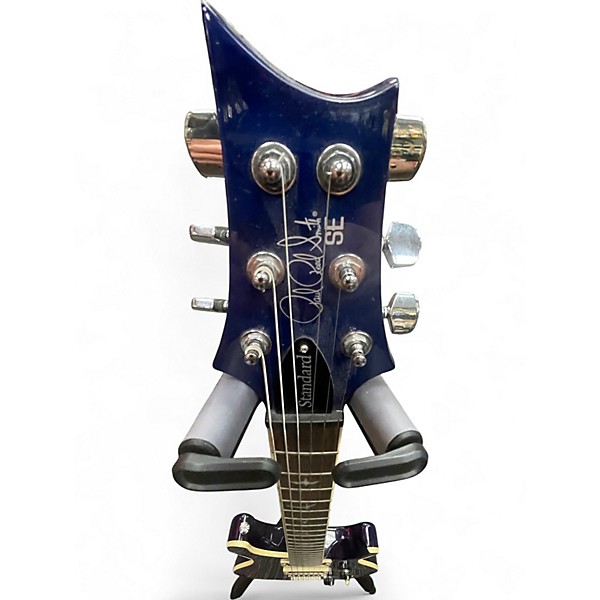 Used PRS SE CUSTOM 24 Blue Solid Body Electric Guitar