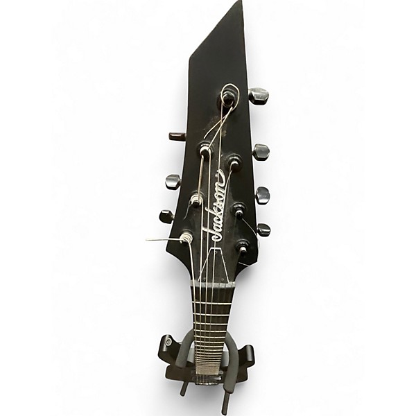 Used Jackson JS22-7 Dinky 7 String Black Solid Body Electric Guitar