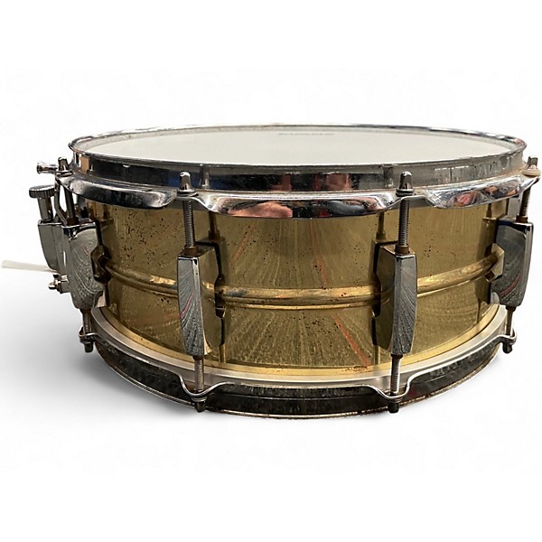Used Pearl 14in Sensitone Snare Gold Drum