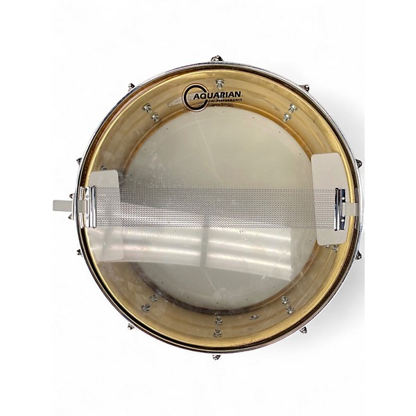 Used Pearl 14in Sensitone Snare Gold Drum