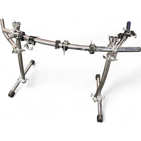 Used Gibraltar Drum Rack with Curved Wings Rack Stand