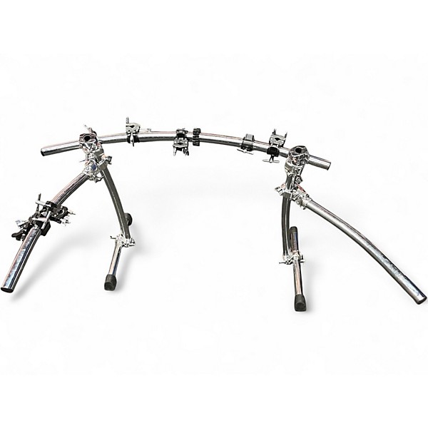 Used Gibraltar Drum Rack with Curved Wings Rack Stand