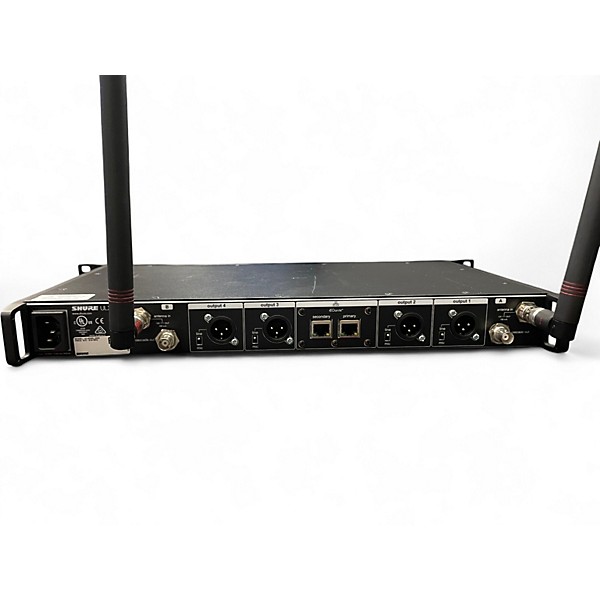 Used Shure ULXD4Q/ULXD1 Band J50A 4 LAV Package Lavalier Wireless System