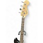 Used Squier Bronco Black Electric Bass Guitar