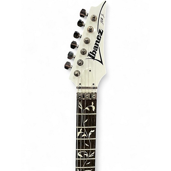 Used Ibanez JEMJR Alpine White Solid Body Electric Guitar