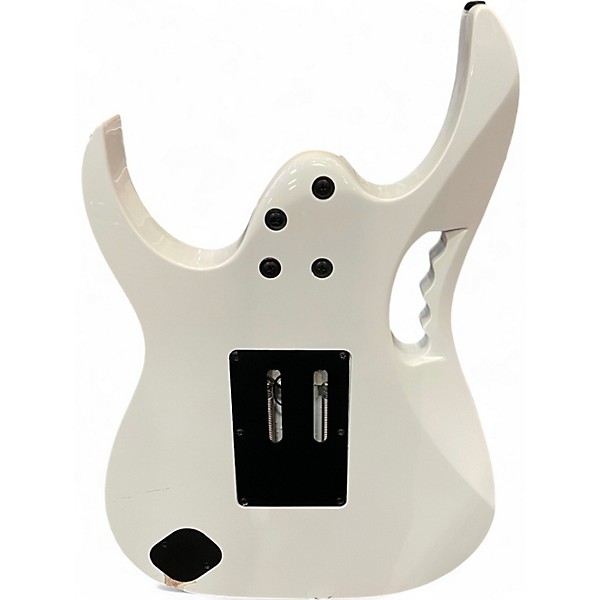 Used Ibanez JEMJR Alpine White Solid Body Electric Guitar