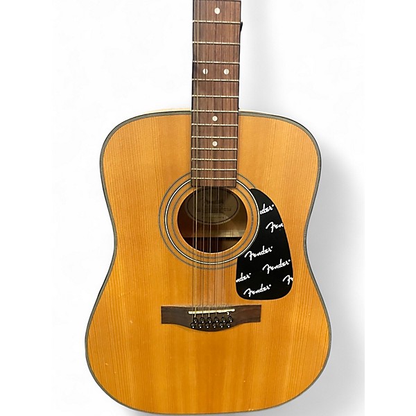 Used Fender DG1012 Natural 12 String Acoustic Guitar