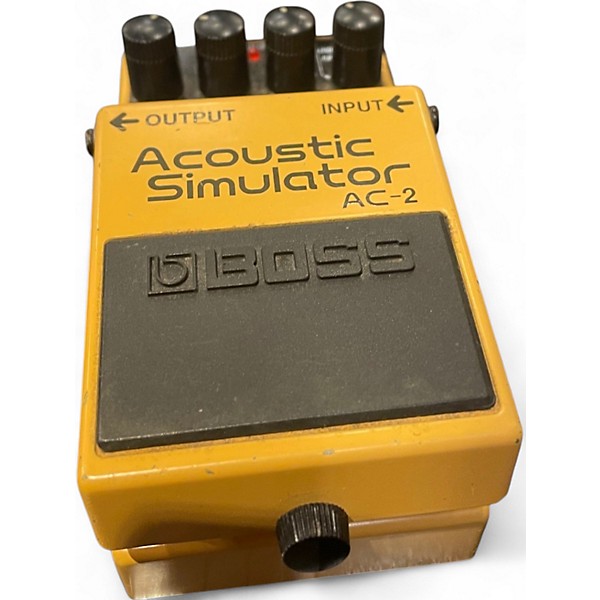 Used BOSS AC2 Acoustic Simulator Effect Pedal