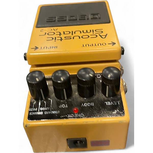 Used BOSS AC2 Acoustic Simulator Effect Pedal