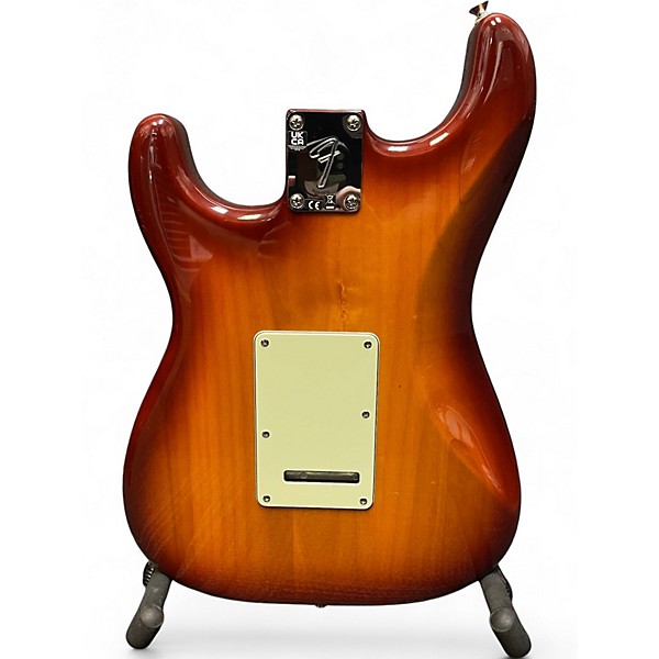Used Fender Player Stratocaster HSS Plus Top Tobacco Sunburst Solid Body Electric Guitar