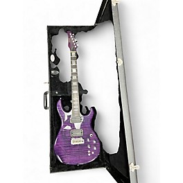 Used Carvin DC400 Trans Purple Solid Body Electric Guitar