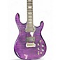 Used Carvin DC400 Trans Purple Solid Body Electric Guitar