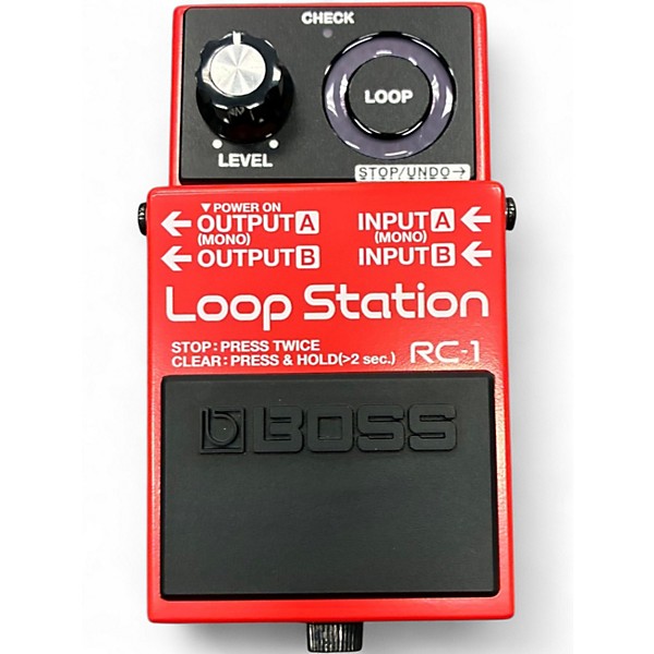 Used BOSS RC1 Loop Station Pedal
