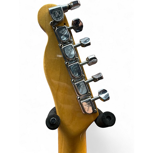 Vintage 1980s Fender Bullet Gold Solid Body Electric Guitar