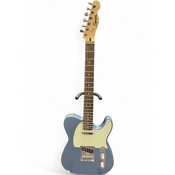 Used Squier Sonic Telecaster Blue Solid Body Electric Guitar