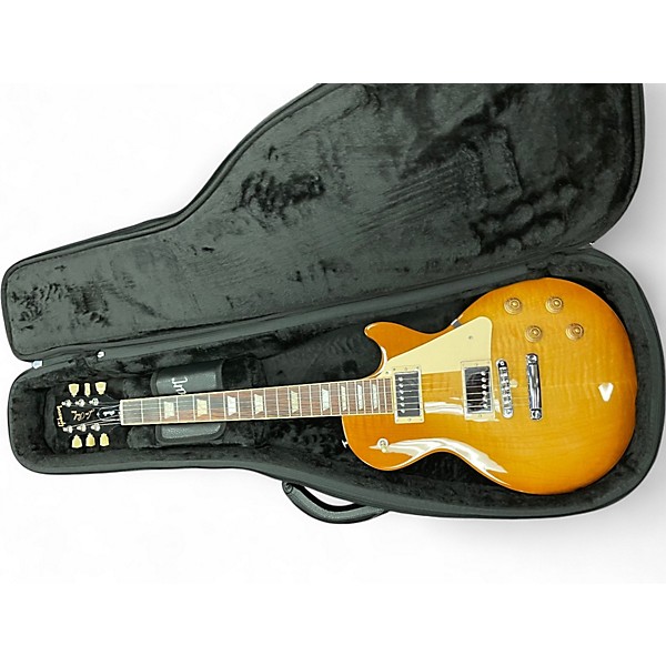 Used Gibson Les Paul Studio Lemonburst Solid Body Electric Guitar