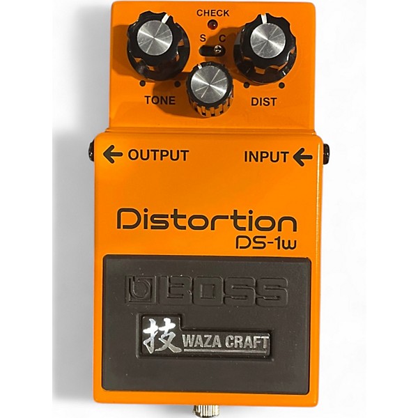 Used BOSS DS1W WAZA CRAFT Effect Pedal