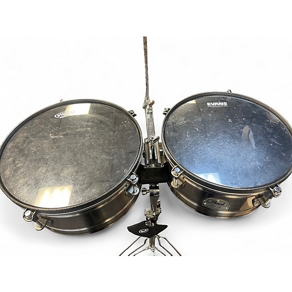 Used Pearl marc quinoses signature set Timbales
