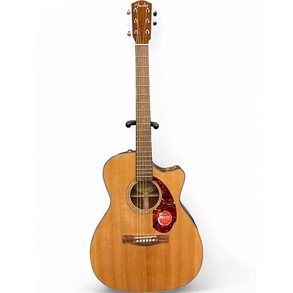 Used Fender CD140SCE Natural Acoustic Electric Guitar
