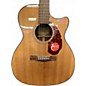 Used Fender CD140SCE Natural Acoustic Electric Guitar