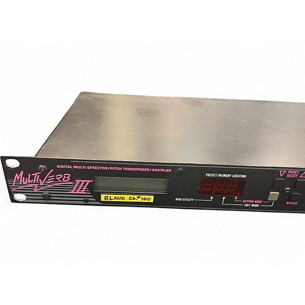 Used Art Multiverb 3 FX Processor Multi Effects Processor