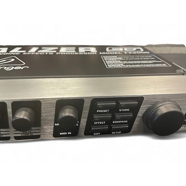Used Behringer Virtualizer 3D FX2000 Vocal Processor