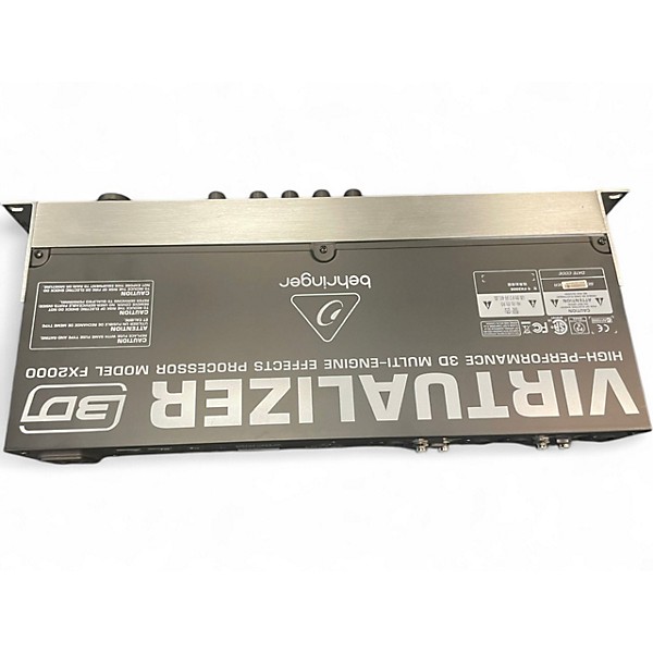 Used Behringer Virtualizer 3D FX2000 Vocal Processor