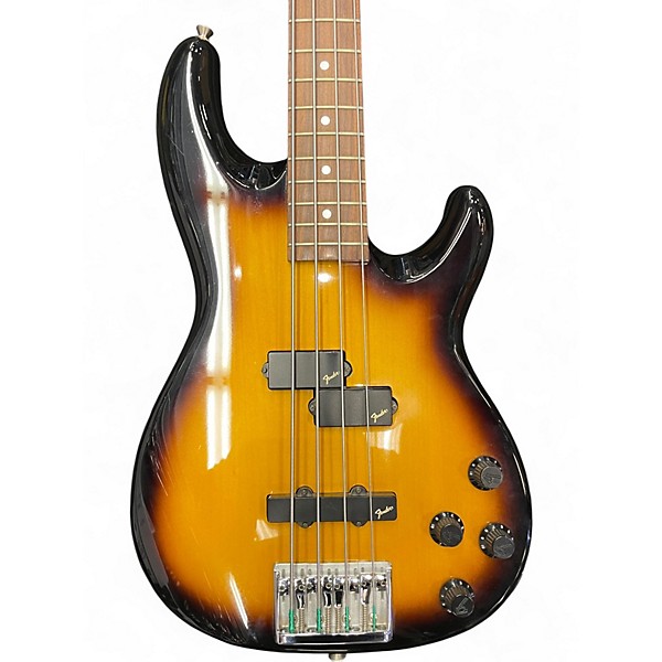Used Fender 1962 American Vintage Precision Bass 2 Tone Sunburst Electric Bass Guitar