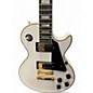 Used Epiphone Inspired by Gibson Custom Les Paul Custom Alpine White Solid Body Electric Guitar