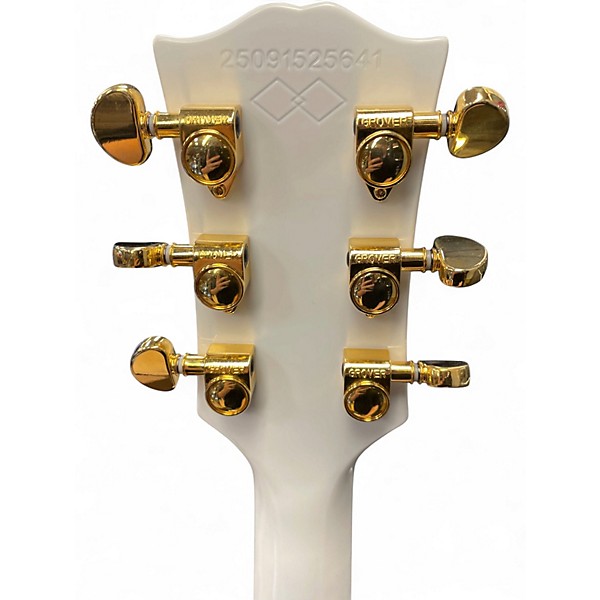 Used Epiphone Inspired by Gibson Custom Les Paul Custom Alpine White Solid Body Electric Guitar