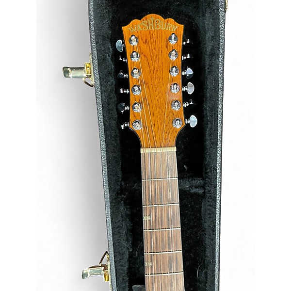 Used Washburn D46SCE12 Natural 12 String Acoustic Electric Guitar