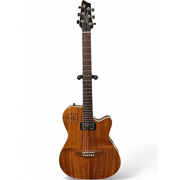 Used Godin A6 ULTRA KOA Natural Acoustic Electric Guitar