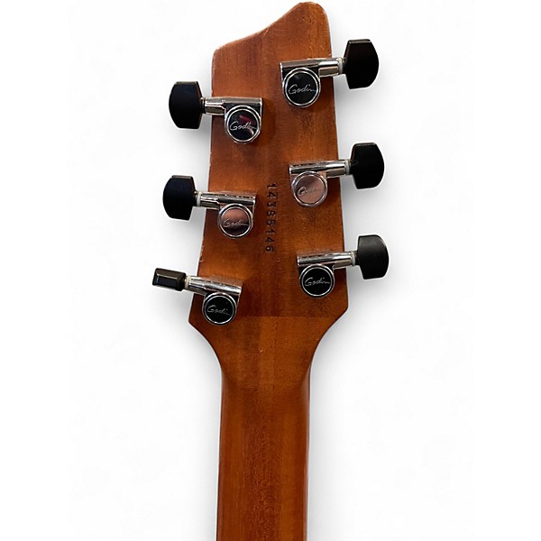 Used Godin A6 ULTRA KOA Natural Acoustic Electric Guitar