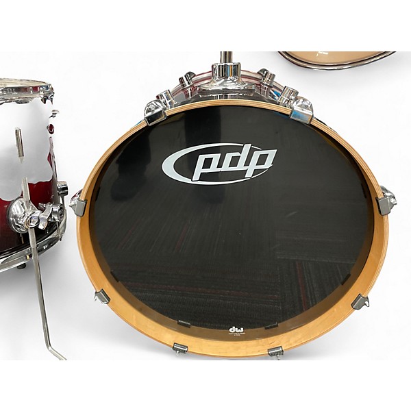 Used PDP by DW 5 Piece M5 Maple series Red Drum Kit